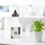 Bouteille D'eau Collage de monnaie moderne photo papa meilleur cad<br><div class="desc">Modern Mint Collage Photo Dad Best Gift est un cadeau unique et personnalisé qui est parfait pour toute occasion comme la Fête des pères, les anniversaires, ou toute autre journée spéciale qui honore les pères. Ce cadeau est conçu pour présenter les moments et les souvenirs spéciaux que vous avez partagés...</div>