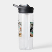 Bouteille D'eau Collage photo de souvenirs baisés de soleil (Droite)