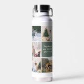 Bouteille D'eau Collage Photo Famille Ensemble Est Notre Favori (Arrière)