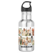 Bouteille D'eau Collage photo moderne simple personnalisé 6 (Devant)