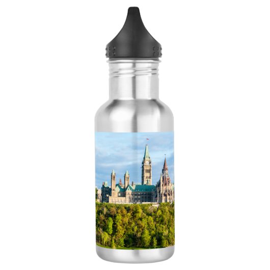 Bouteille D'eau Colline du Parlement à Ottawa - Ontario, Canada (Gauche)