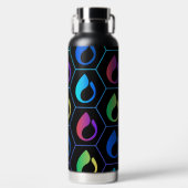 Bouteille d'eau Color Drops (Avant)