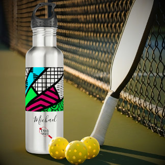 Bouteille D'eau Color Splash Fanburst Personalized | Dink Well