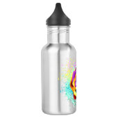 Bouteille D'eau Colorful Rainbow Rose (Gauche)