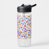 Bouteille D'eau Colourful Exotic Floral Pattern-23146 (Gauche)