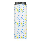 Bouteille d'eau Comètes à points bleus Météorites (Dos)