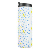 Bouteille d'eau Comètes à points bleus Météorites (Tourné sur la droite)
