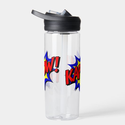 Bouteille D'eau Comic Book Kapow ! (Droite)
