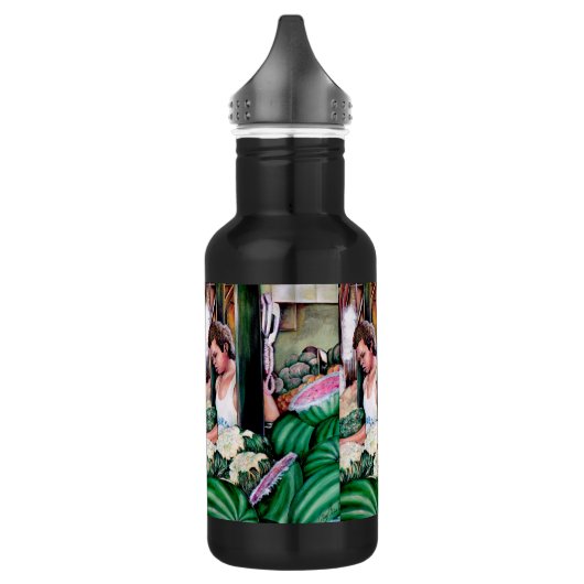 Bouteille D'eau Comment aimes-tu ces melons ? (Gauche)