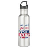 Bouteille D'eau Comment ne pas voter TRUMP 2024 (Devant)