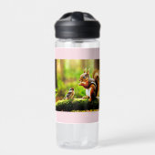 Bouteille D'eau Compagnies forestières - Écureuil, Chipmunk & Oise (Extérieur)