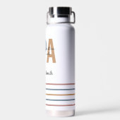 Bouteille D'eau Comptable Public Certifié CPA Retro (Arrière)