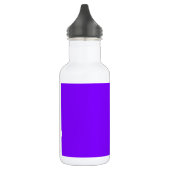 Bouteille D'eau Concepteur Customisé couleur violet (Gauche)