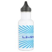 Bouteille D'eau conception cool starbust bleu (Gauche)