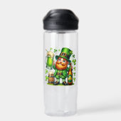 Bouteille D'eau Conception de bière de lutin de la Saint-Patrick-6 (Arrière)