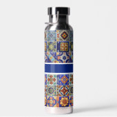 Bouteille D'eau Conception de carreaux sud-ouest Personnaliser le  (Plage)