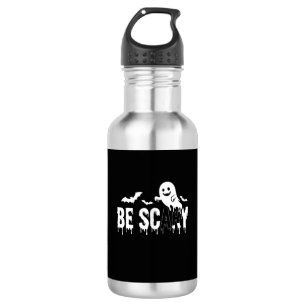 Bouteille D'eau Conception de chauve-souris fantôme Halloween effr