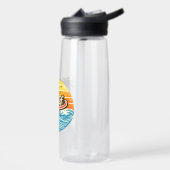 Bouteille D'eau Conception de Chef Retro Sunset (Gauche)