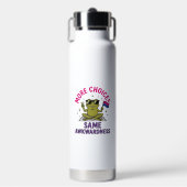 Bouteille D'eau Conception de chemise de fierté de grenouille Bi d (Salle de sport)
