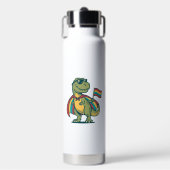 Bouteille D'eau Conception de chemise vectorielle de dinosaure de (Salle de sport)