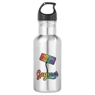 Bouteille D'eau Conception de chemise vectorielle Gaymer Rainbow G