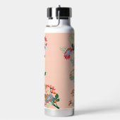 Bouteille D'eau Conception de chrysanthème japonais (Évier)