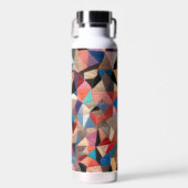 Bouteille D'eau Conception de courtepointe folle (Avant)