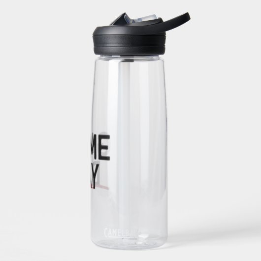 Bouteille D'eau Conception de déclaration audacieuse pour le jour (Gauche)