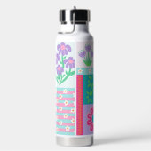 Bouteille D'eau Conception de fleurs vibrantes en fleurs (Évier)