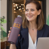 Bouteille D'eau Conception de la journée internationale des points