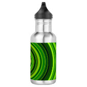 Bouteille D'eau Conception de mandala vert géométrique-64055 (Droite)