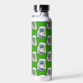 Bouteille D'eau Conception de motif d'ours polaire vert (Plage)