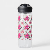 Bouteille D'eau Conception de motif floral Fleurs roses (Extérieur)