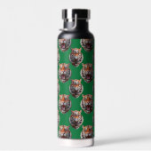 Bouteille D'eau Conception de motif tête de tigre vert (Plage)