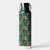 Bouteille D'eau Conception de motif tête de tigre vert (Avant)