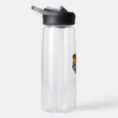 Bouteille D'eau Conception de nom Adam Retro Sunset (Droite)