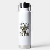 Bouteille D'eau Conception de pêche chrétienne Il m'a appelé à pêc (Salle de sport)