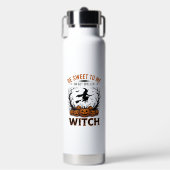 Bouteille D'eau Conception de sorcière d'Halloween Sois doux ou so (Salle de sport)