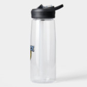 Bouteille D'eau Conception de texte gras pour badge de police (Gauche)