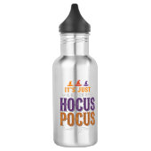 Bouteille D'eau Conception de typographie Halloween Hocus Pocus vi (Gauche)