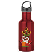 Bouteille D'eau Conception des chouettes (Devant)