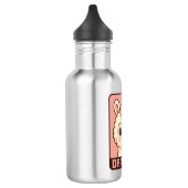 Bouteille D'eau Conception d'illustration de lama mignon (Gauche)
