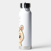 Bouteille D'eau Conception d'illustration de lama mignon (Gym)