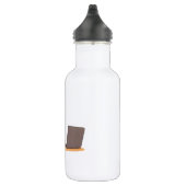 Bouteille D'eau Conception d'ordinateur portable café codeur capyb (Droite)