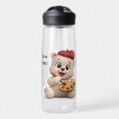 Bouteille D'eau Conception d'ours en peluche adorable et mignonne (Avant)
