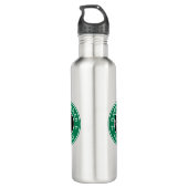 Bouteille D'eau Conception du logo de l'infirmière inscrite (Dos)