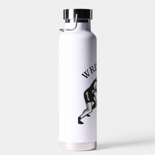 Bouteille D'eau Conception du lutteur (Plage)