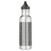 Bouteille D'eau Conception ethnique de motif (Droite)