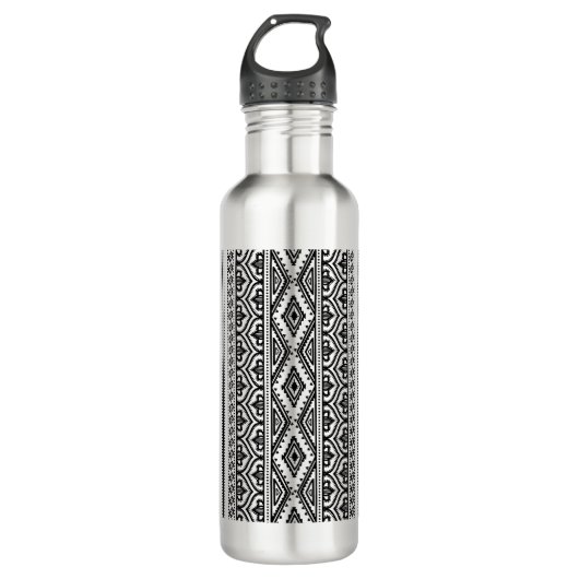 Bouteille D'eau Conception ethnique de motif (Devant)