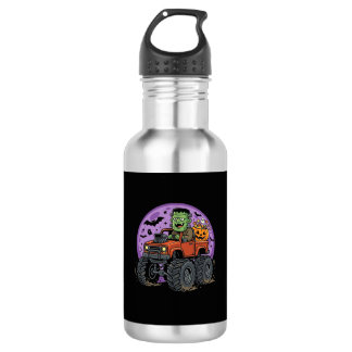 Bouteille D'eau Conception graphique de camion monstre Frankenstei